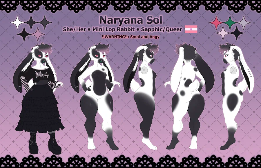 Naryana Bunny Refsheet 2025