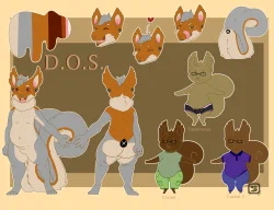 Skwrl Model Sheet Sfw