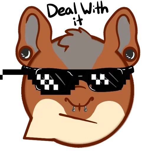 Sticker Deal With It