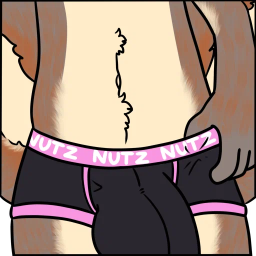 Sticker Lewd Bulge