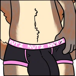 Sticker Lewd Bulge