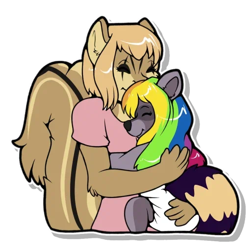 Sticker Hug