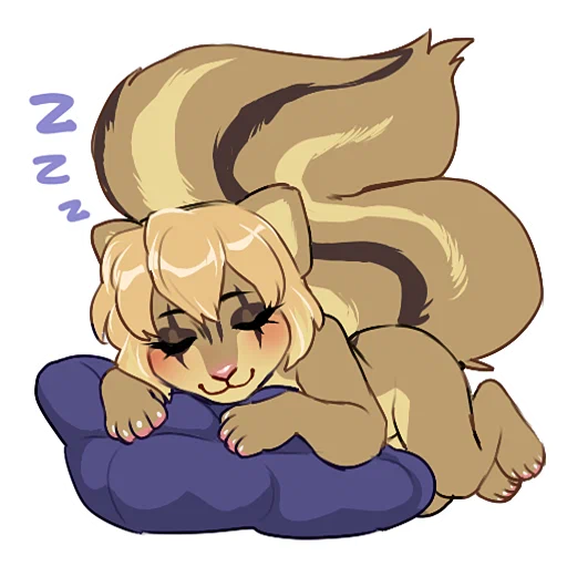 Sticker Sleeping